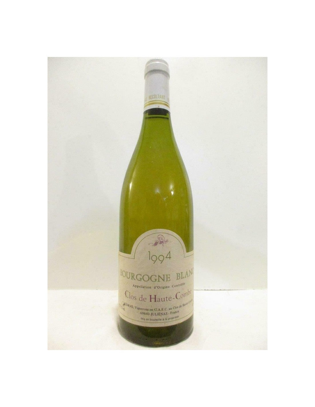 1994 - bourgogne - clos de haute-combe - blanc - bourgogne - Just Wines 