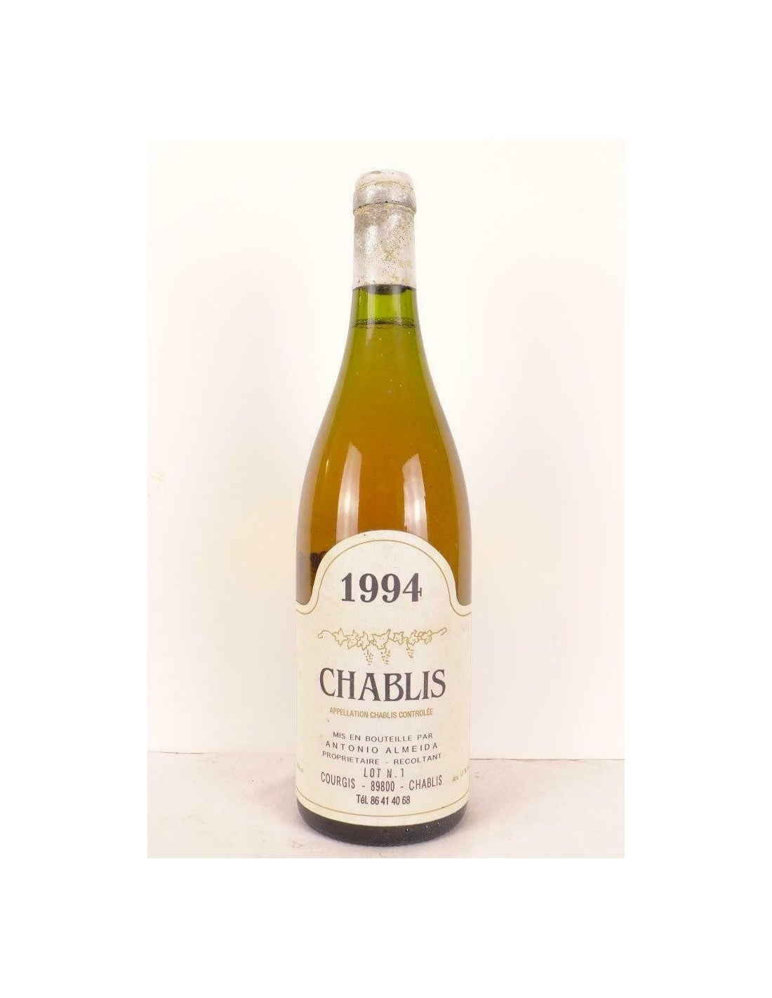 1994 - chablis - antonio almedia - blanc - bourgogne - Just Wines 