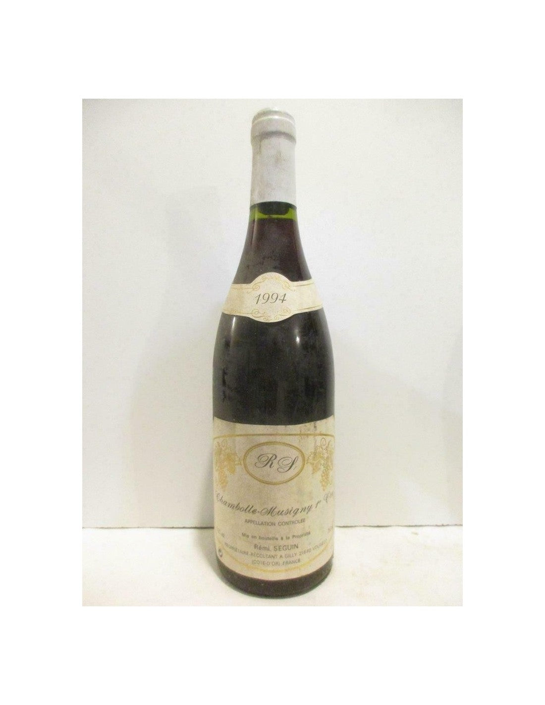 1994 - chambolle-musigny - rémi séguin premier cru - rouge - bourgogne - Just Wines 