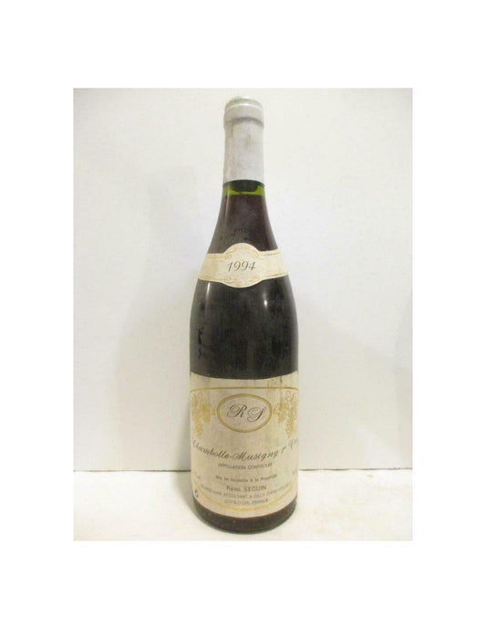 1994 - chambolle-musigny - rémi séguin premier cru - rouge - bourgogne - Just Wines 