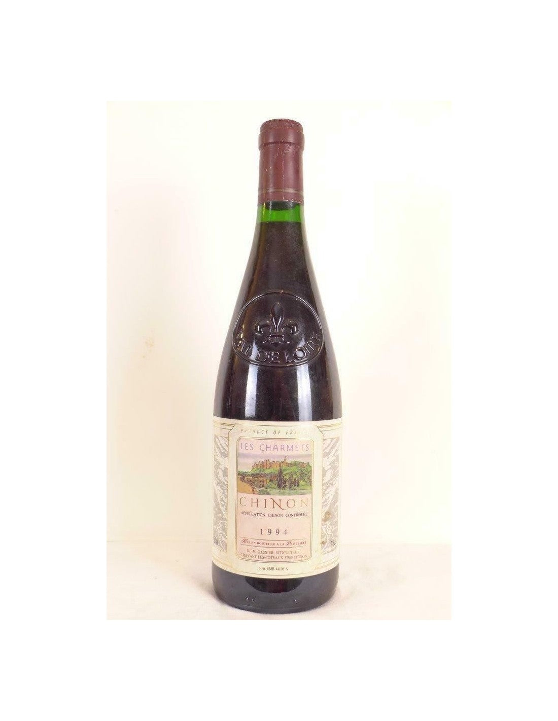 1994 - chinon - gasnier les charmets - rouge - loire - touraine - Just Wines 