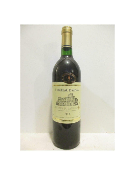 1994 - coteaux du languedoc - château d'assas - Rouge - languedoc - Just Wines 