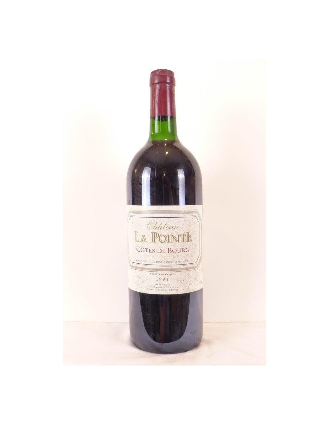 1994 - côtes de bourg - château la pointe 100 cl - rouge - bordeaux - Just Wines 