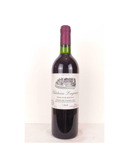 1994 - côtes de castillon - château lagrave - rouge - bordeaux - Just Wines 