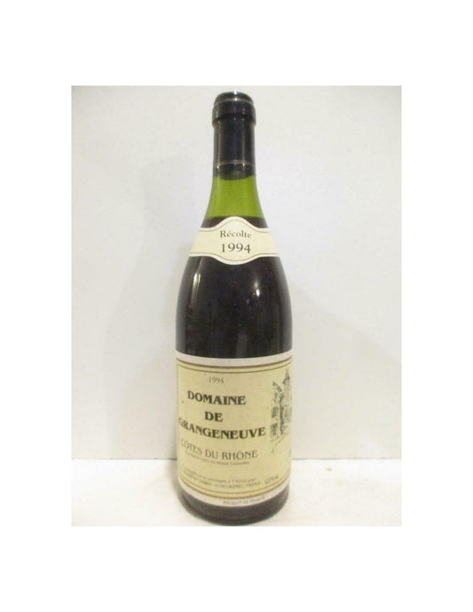 1994 - côtes du rhône - domaine de grangeneuve - rouge - rhône - Just Wines 