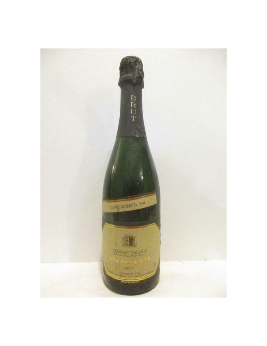 1994 - crémant - léon boesch et fils cuvée réservée - blanc - alsace - Just Wines 