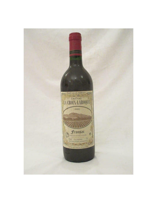 1994 - fronsac - château la croix-laroque - rouge - bordeaux - Just Wines 