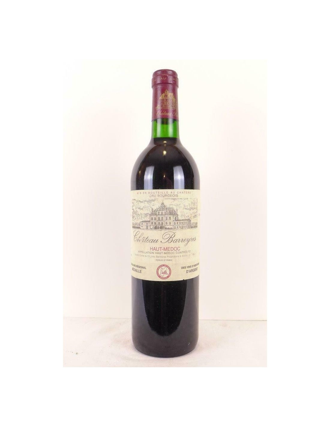 1994 - haut-médoc - château barreyres cru bourgeois - rouge - bordeaux - Just Wines 