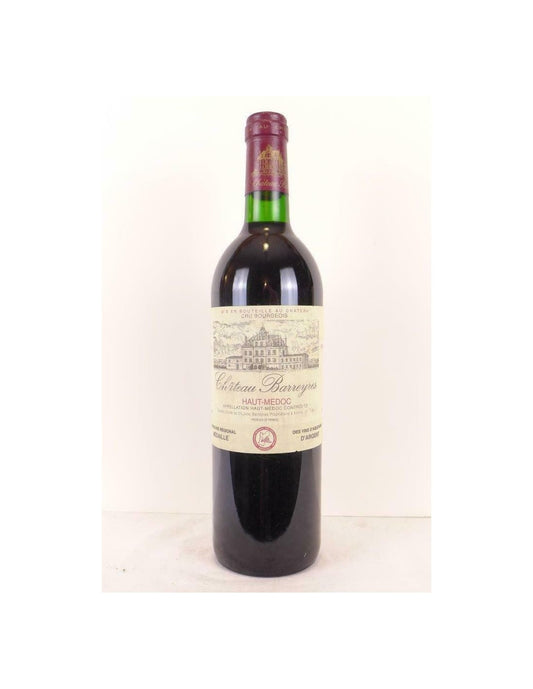 1994 - haut-médoc - château barreyres cru bourgeois - rouge - bordeaux - Just Wines 