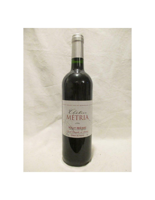 1994 - haut-médoc - château métria - rouge - bordeaux france - Just Wines 