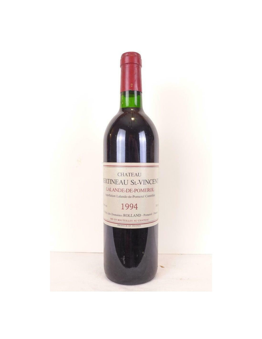 1994 - lalande de pomerol - château bertineau saint-vincent - rouge - bordeaux - Just Wines 