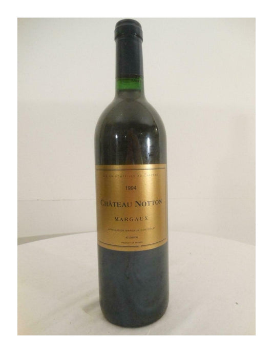 1994 - margaux - château notton henri lurton - rouge - bordeaux - Just Wines 