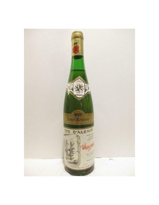 1994 - pinot gris - jacques bauer et fils réserve - blanc - alsace - Just Wines 