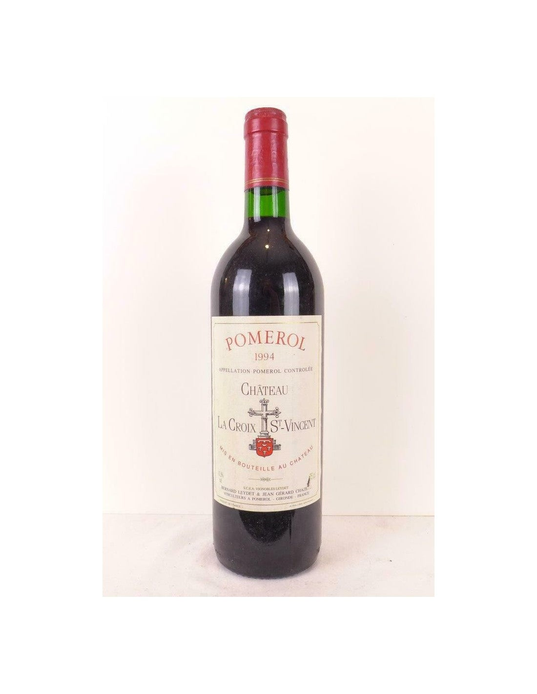 1994 - pomerol - château la croix saint-vincent - rouge - bordeaux - Just Wines 