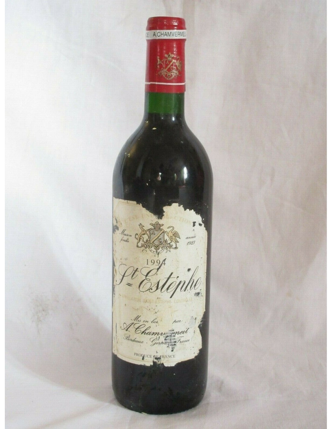 1994 - saint-estèphe - chamvermeil - rouge - bordeaux - Just Wines 