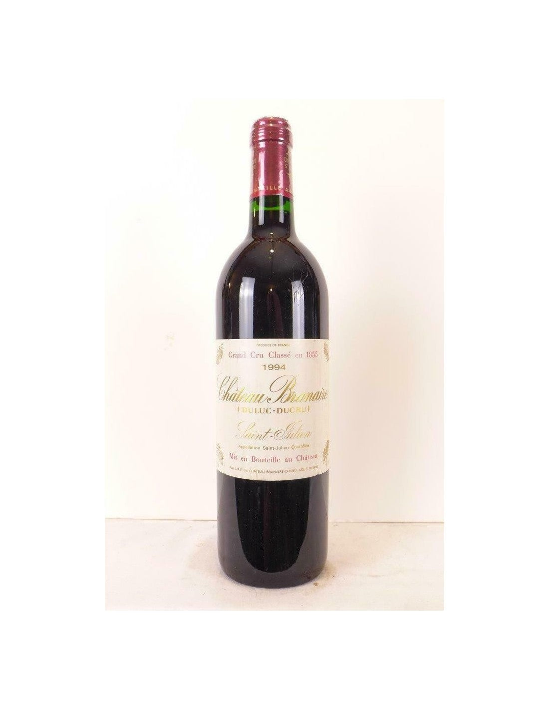 1994 - saint-julien - château branaire duluc ducru grand cru classé - rouge - bordeaux - Just Wines 