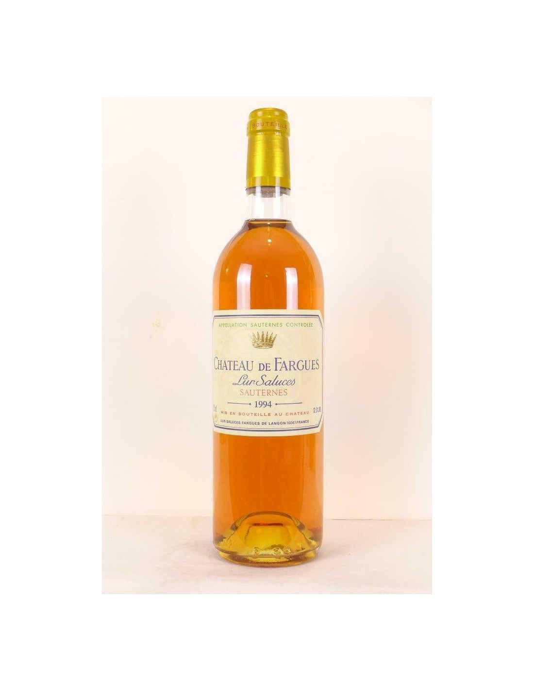 1994 - sauternes - château de fargues lur-saluces - liquoreux - bordeaux - Just Wines 