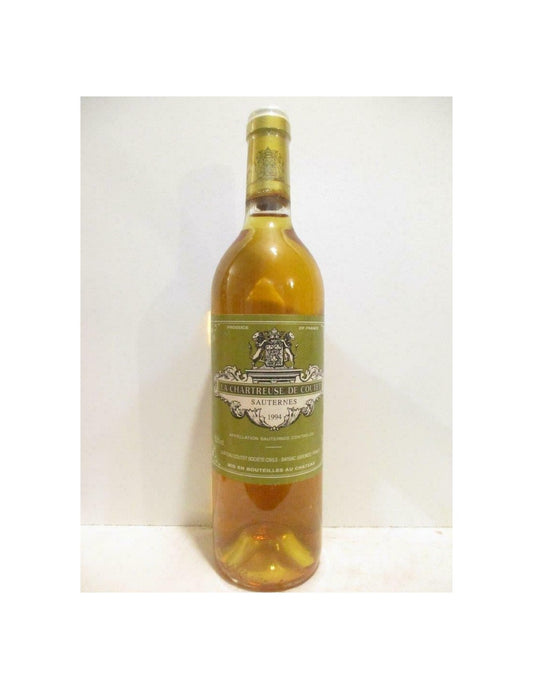 1994 - sauternes - la chartreuse de coutet - liquoreux - bordeaux - Just Wines 