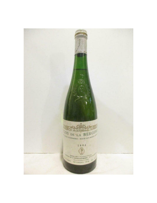 1994 - savennières - clos de la bergerie nicolas joly - blanc - loire - anjou - Just Wines 