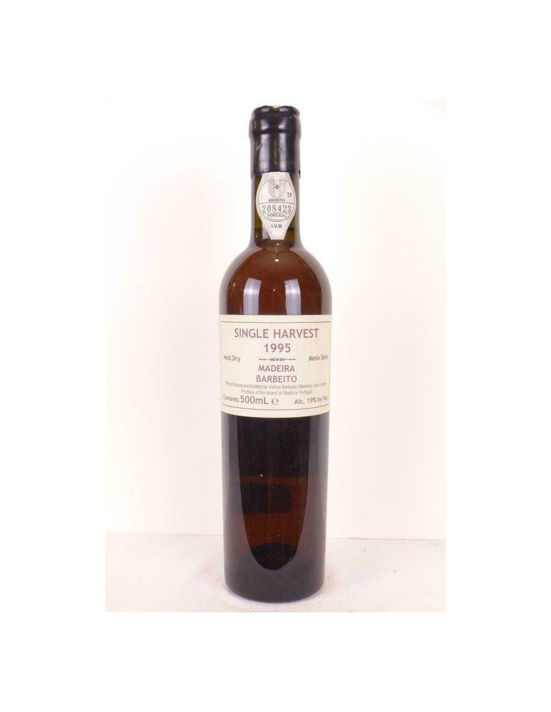 1995 - barbieto meio seco med-dry demi-sec 50 cl - liquoreux - madeira Portugal - Just Wines 