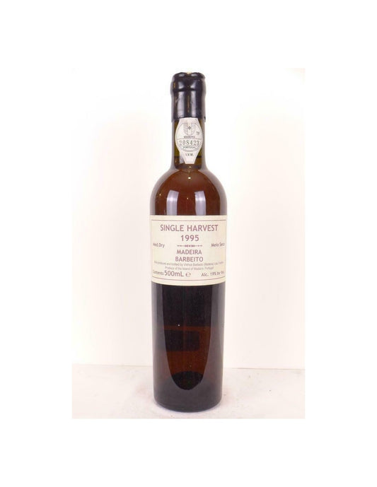 1995 - barbieto meio seco med-dry demi-sec 50 cl - liquoreux - madeira Portugal - Just Wines 