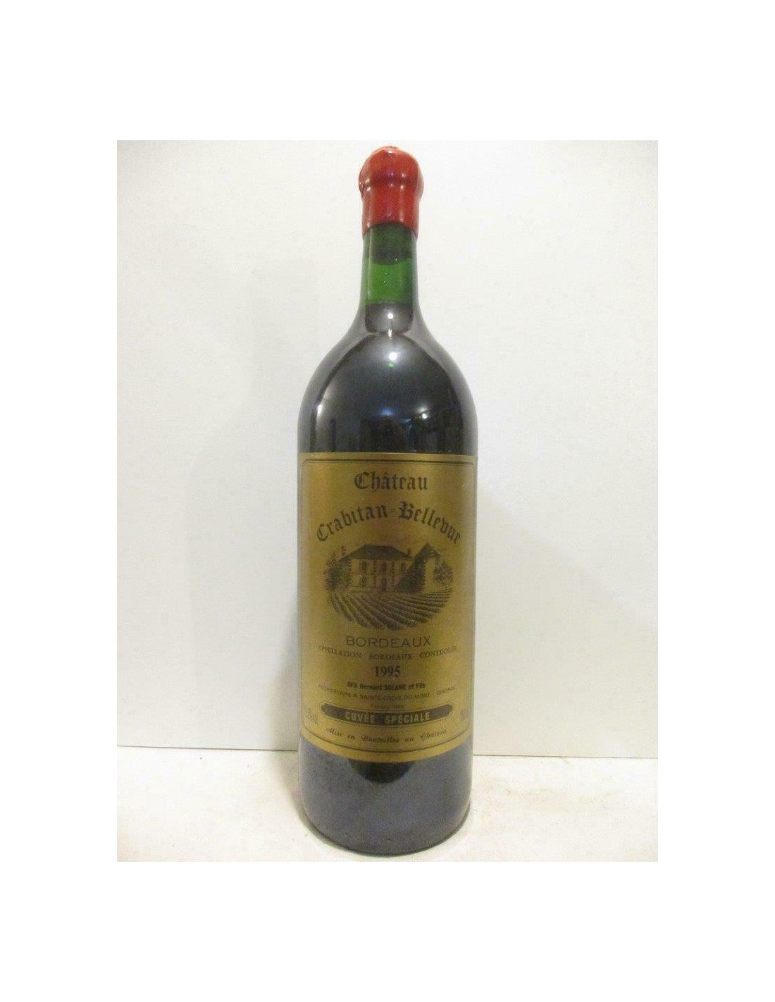 1995 - bordeaux - château crabitan-bellevue cuvée spéciale magnum 150 cl - rouge - bordeaux - Just Wines 