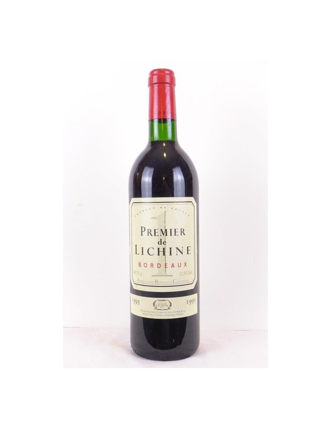 1995 - bordeaux - premier de lichine - rouge - bordeaux - Just Wines 