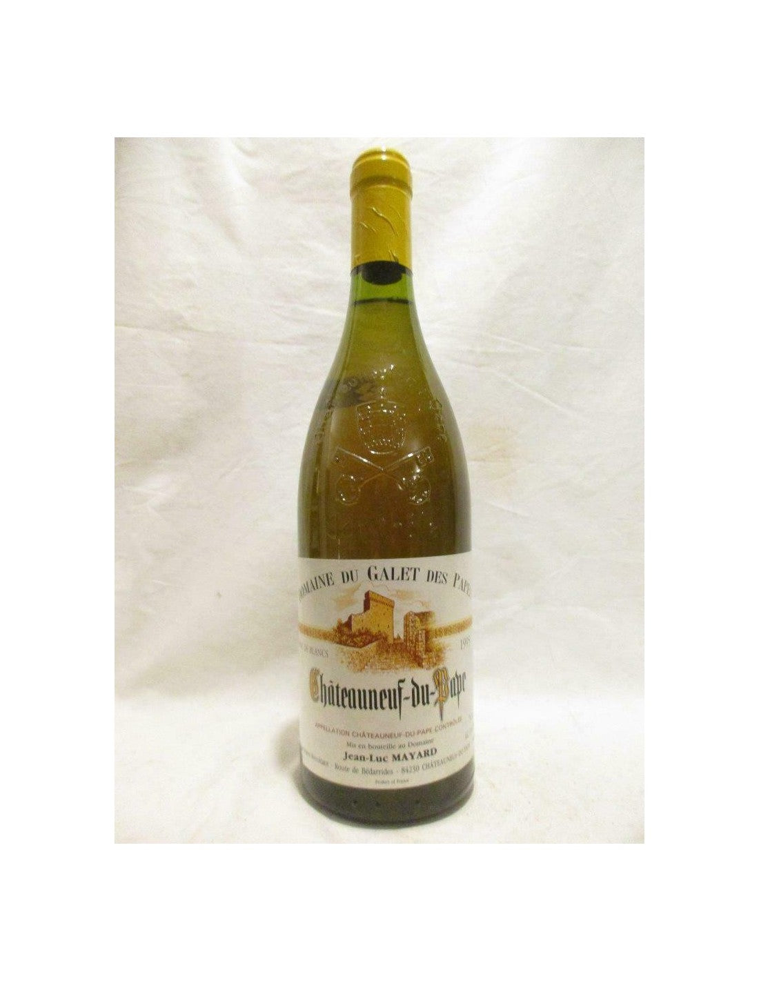 1995 - châteauneuf du pape - domaine du gallet des papes jean-lun maillard - blanc - rhône - Just Wines 