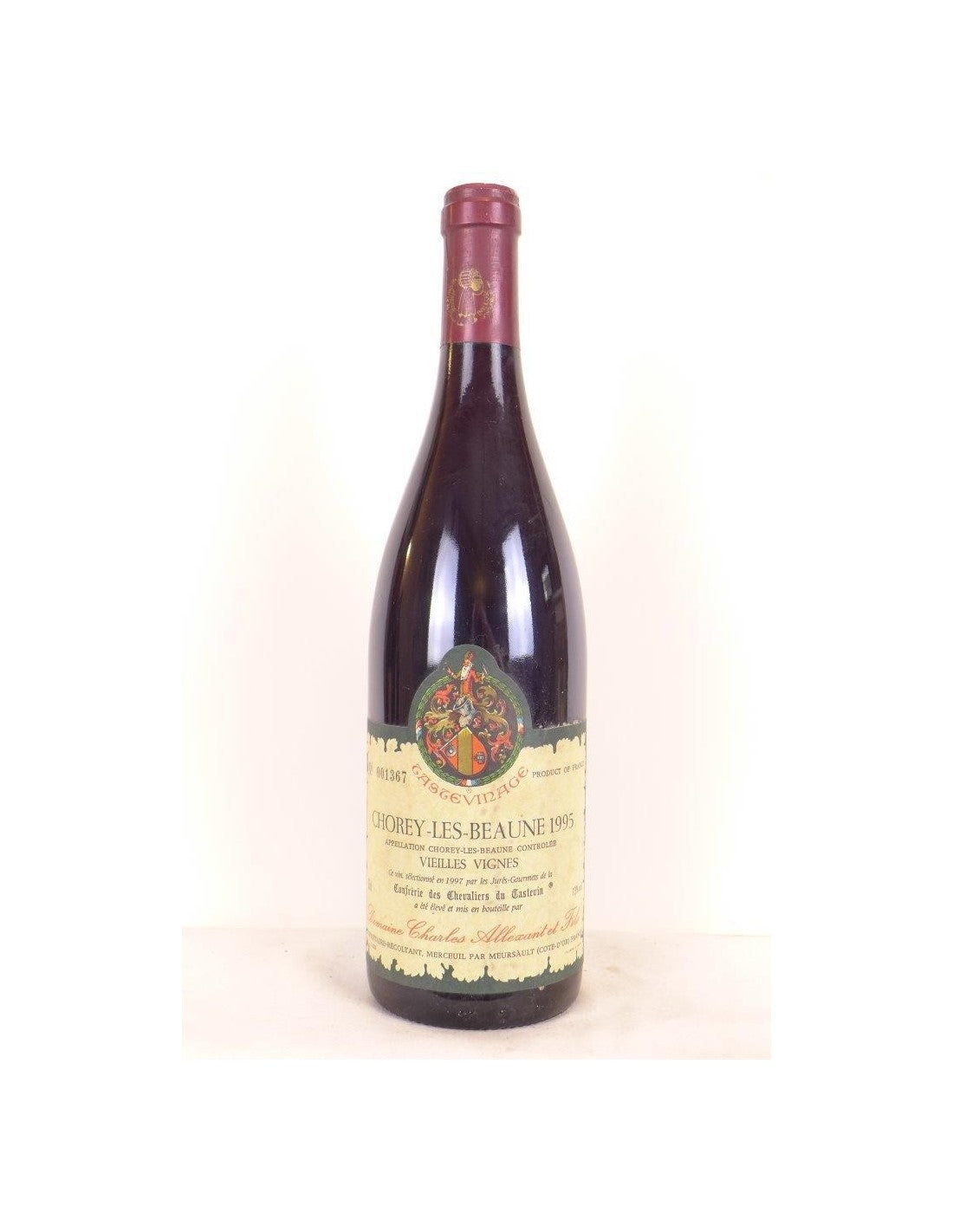 1995 - chorey les beaune - charles allexant tastevinage vieilles vignes - rouge - bourgogne - Just Wines 