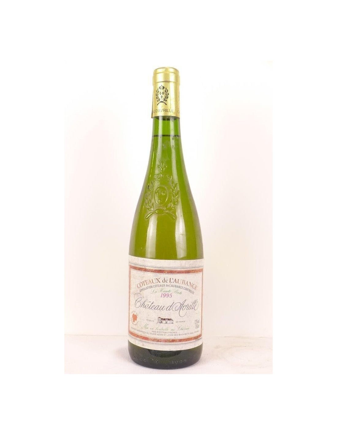 1995 - coteaux de l'aubance - château d'avrillé la haute bate - moelleux - loire - anjou - Just Wines 