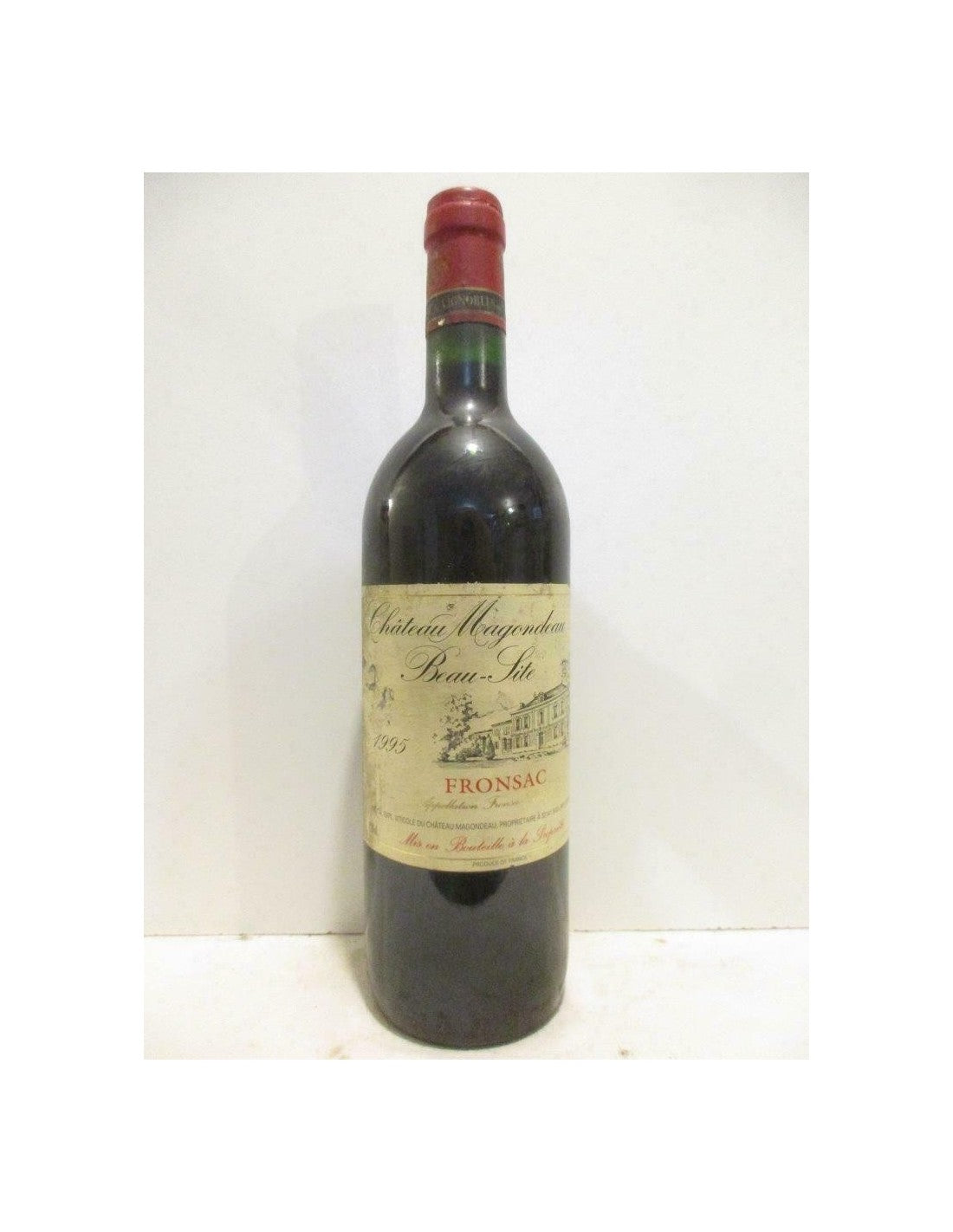 1995 - fronsac - château magondeau beau-site (b1) - rouge - bordeaux - Just Wines 