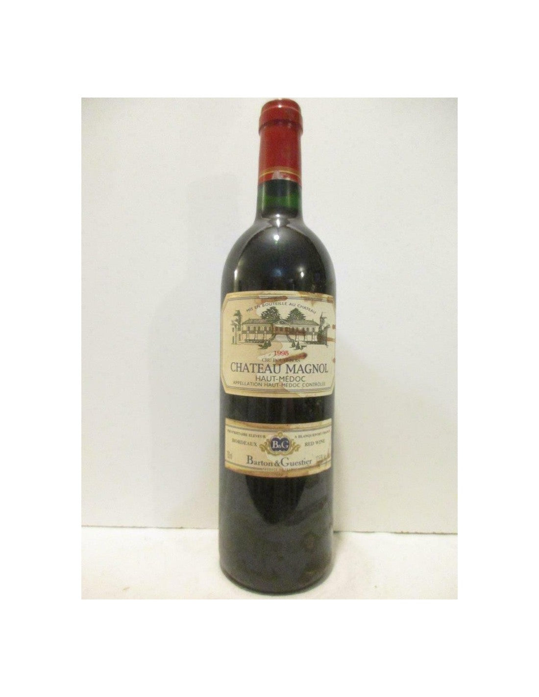 1995 - haut-médoc - château magnol cru bourgeois (étiquette tâchée) - rouge - bordeaux - Just Wines 