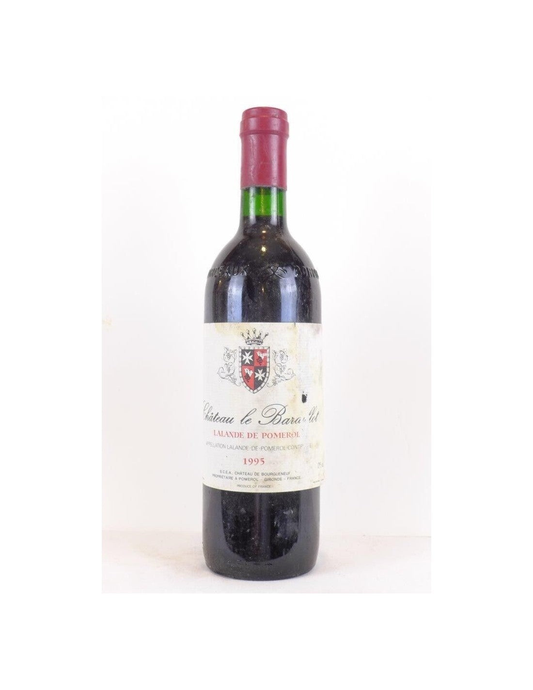 1995 - lalande de pomerol - château le baraillot (étiquette abîmée) - rouge - bordeaux - Just Wines 