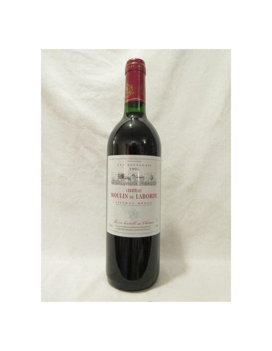 1995 - listrac - château moulin de laborde cru bourgeois - rouge - bordeaux france - Just Wines 