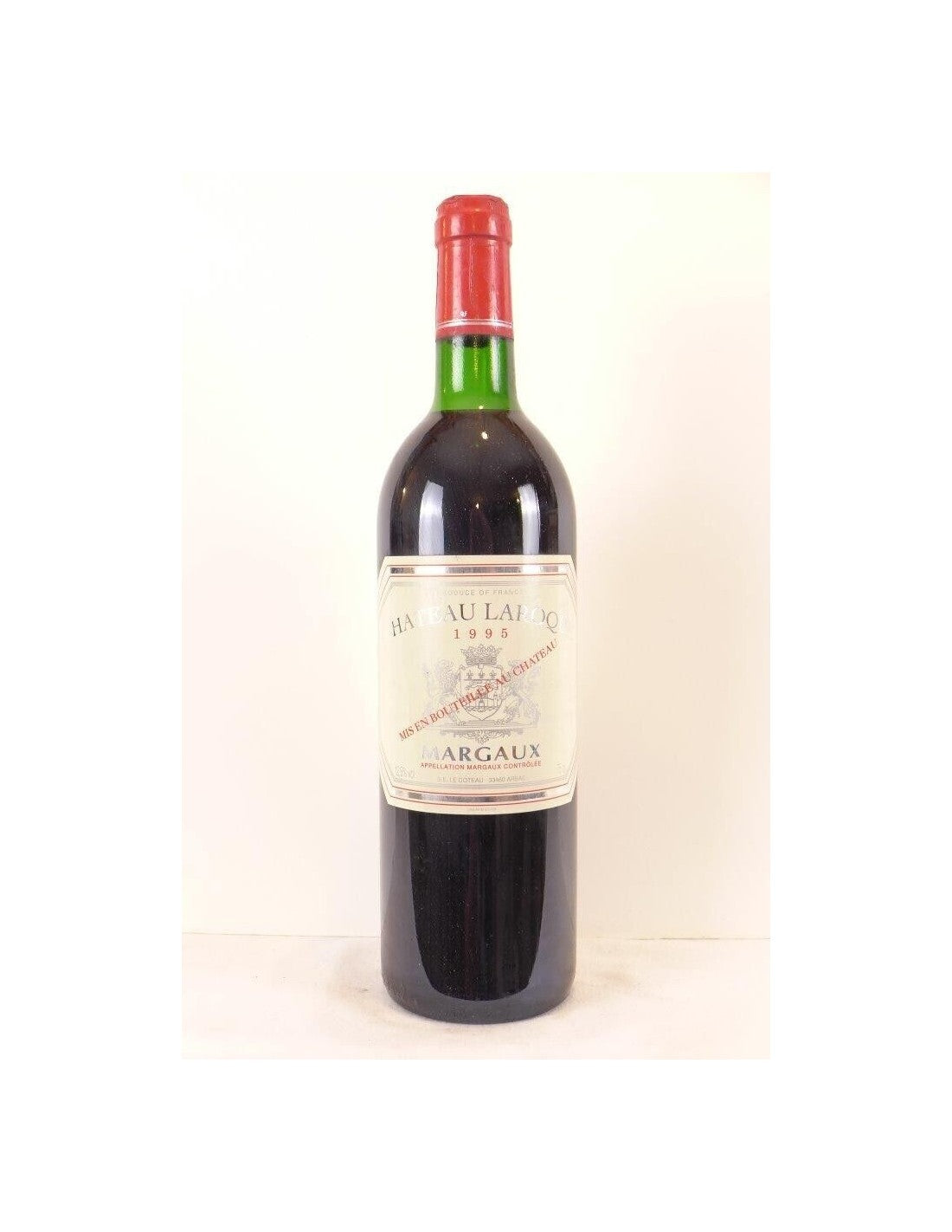 1995 - margaux - château laroque - rouge - bordeaux - Just Wines 