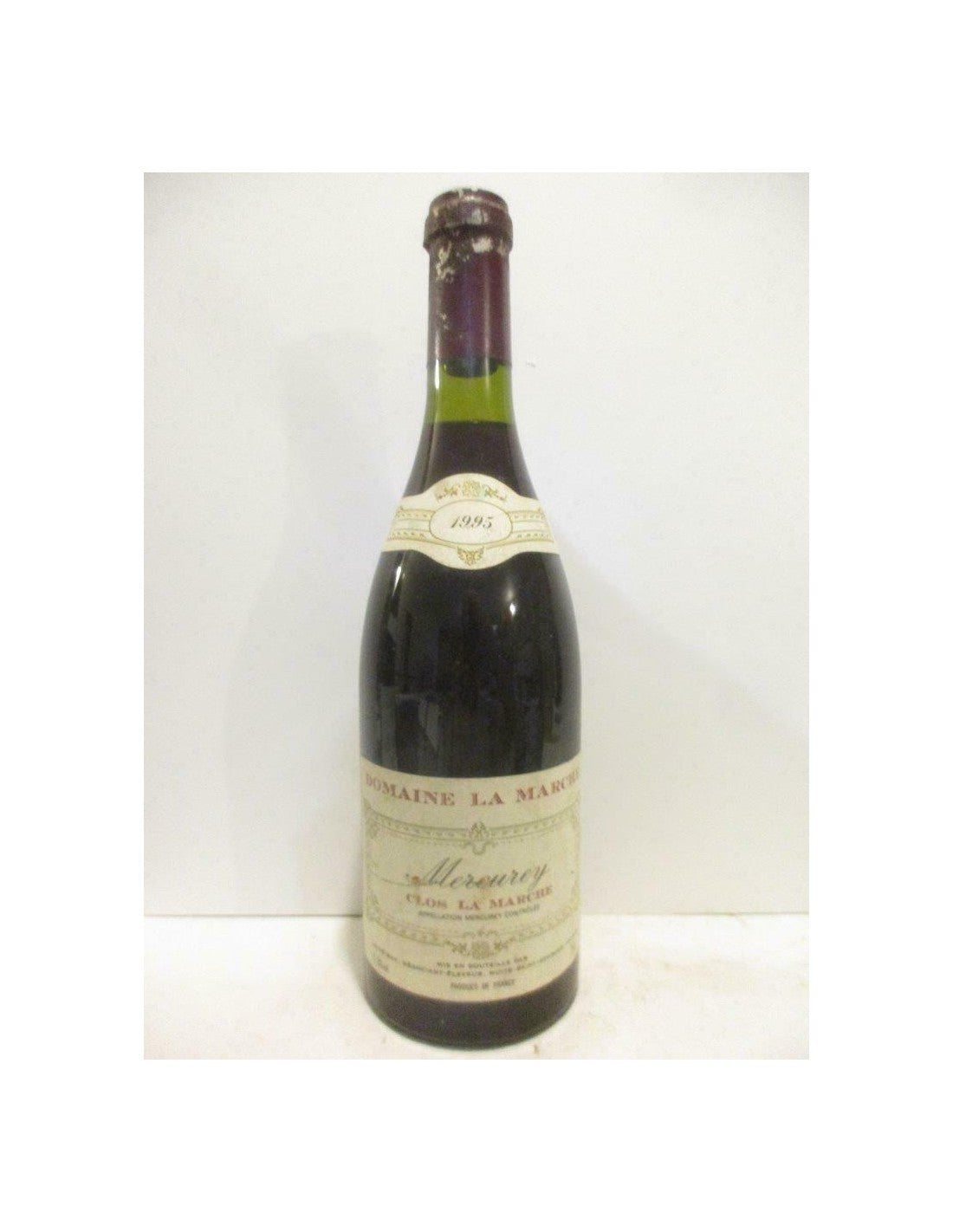 1995 - mercurey - domaine la marche clos la marche - rouge - bourgogne - Just Wines 