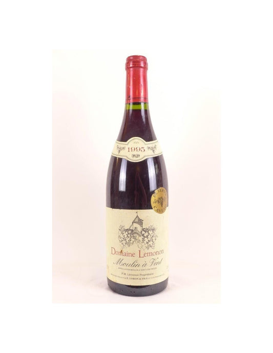 1995 - moulin à vent - domaine lemonon - rouge - beaujolais - Just Wines 