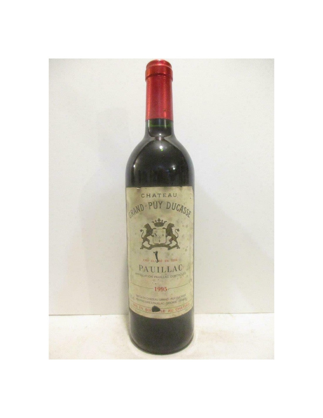 1995 - pauillac - château grand-puy ducasse grand cru classé - rouge - bordeaux - Just Wines 