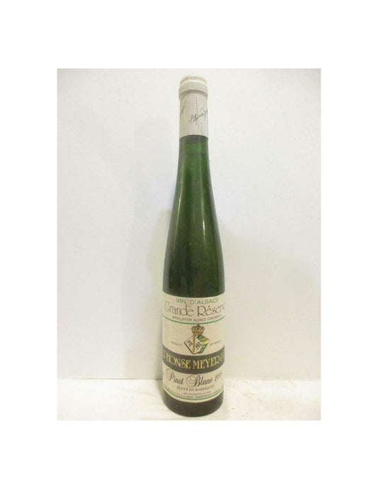 1995 - pinot blanc - alphonse meyer grande réserve élevé en barriques 50 cl - blanc - alsace - Just Wines 