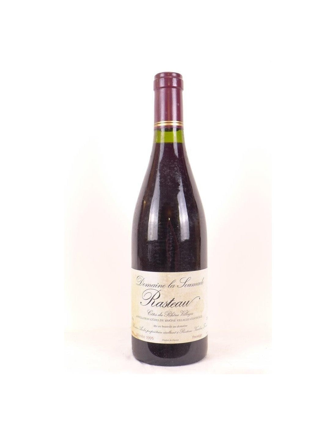 1995 - rasteau - domaine la soumade prestige - rouge - rhône - Just Wines 