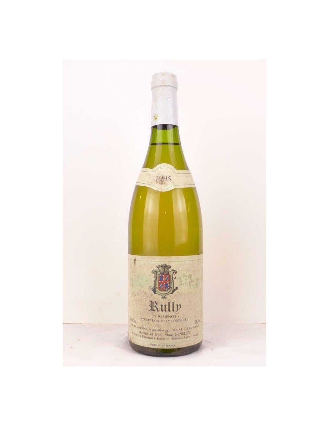 1995 - rully - martine et jean-marc genelot en remenot - blanc - bourgogne - Just Wines 