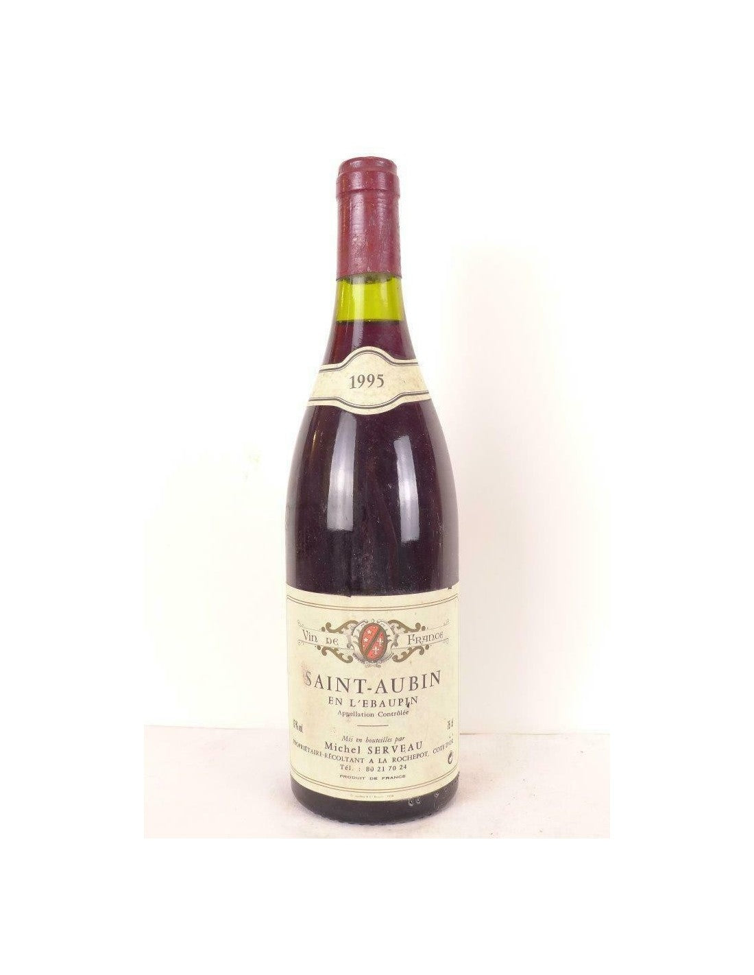 1995 - saint-aubin - michel serveau en l'ebaupin - rouge - bourgogne - Just Wines 