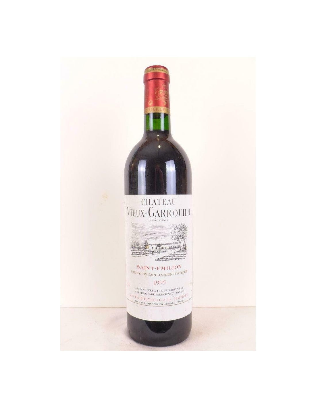 1995 - saint-émilion - château vieux-garrouilh - rouge - bordeaux - Just Wines 