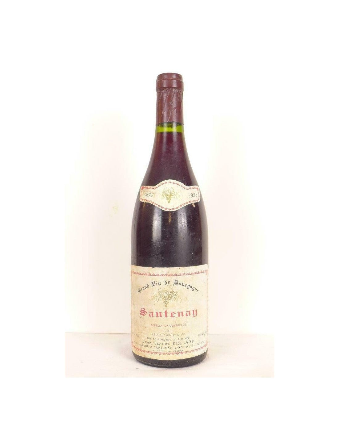 1995 - santenay - jean-claude belland - rouge - bourgogne - Just Wines 