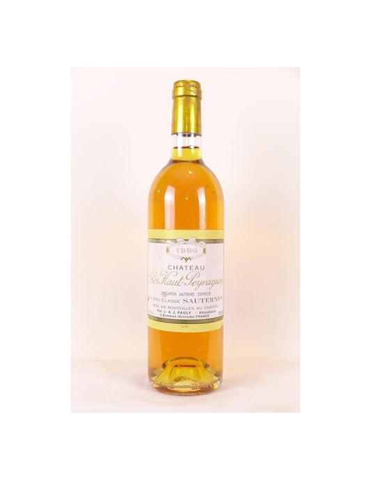 1995 - sauternes - château clos haut-peyraguey grand cru classé - liquoreux - bordeaux - Just Wines 