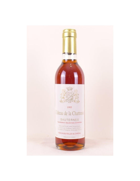 1995 - sauternes - château de la chartreuse 37 cl - liquoreux - bordeaux - Just Wines 