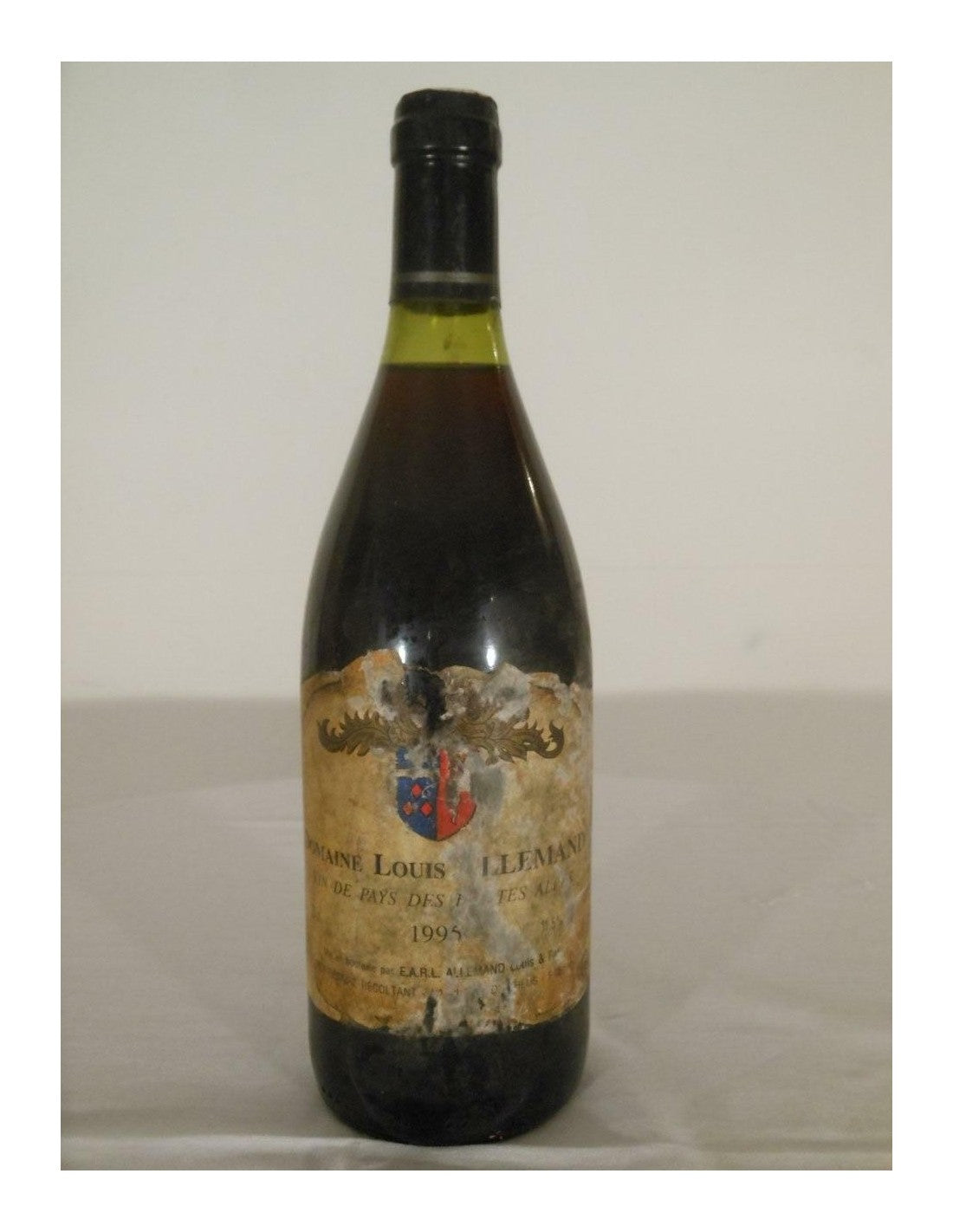 1995 - VDP des hautes-alpes - domaine louis allemand - rouge - provence france - Just Wines 