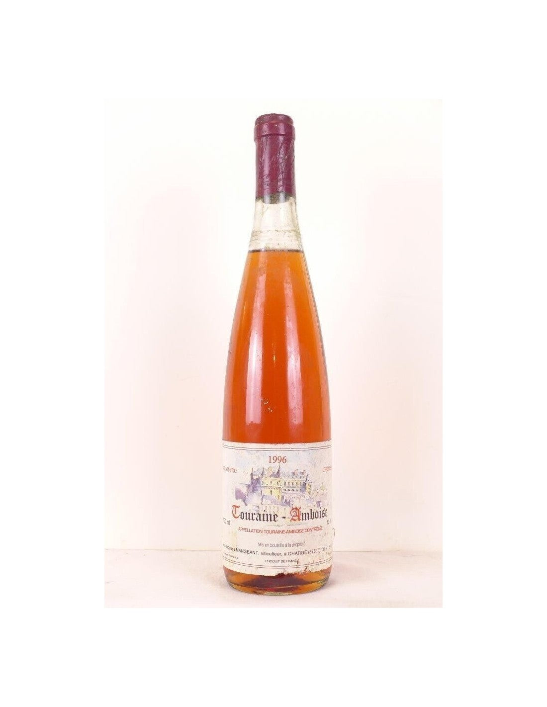 1996 - amboise - jean-jacques mangeant demi-sec - rosé moelleux - loire - touraine - Just Wines 