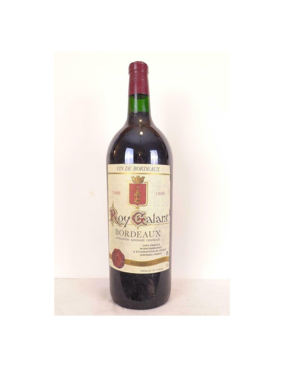 1996 - bordeaux - roy galant magnum 150 cl - rouge - bordeaux - Just Wines 