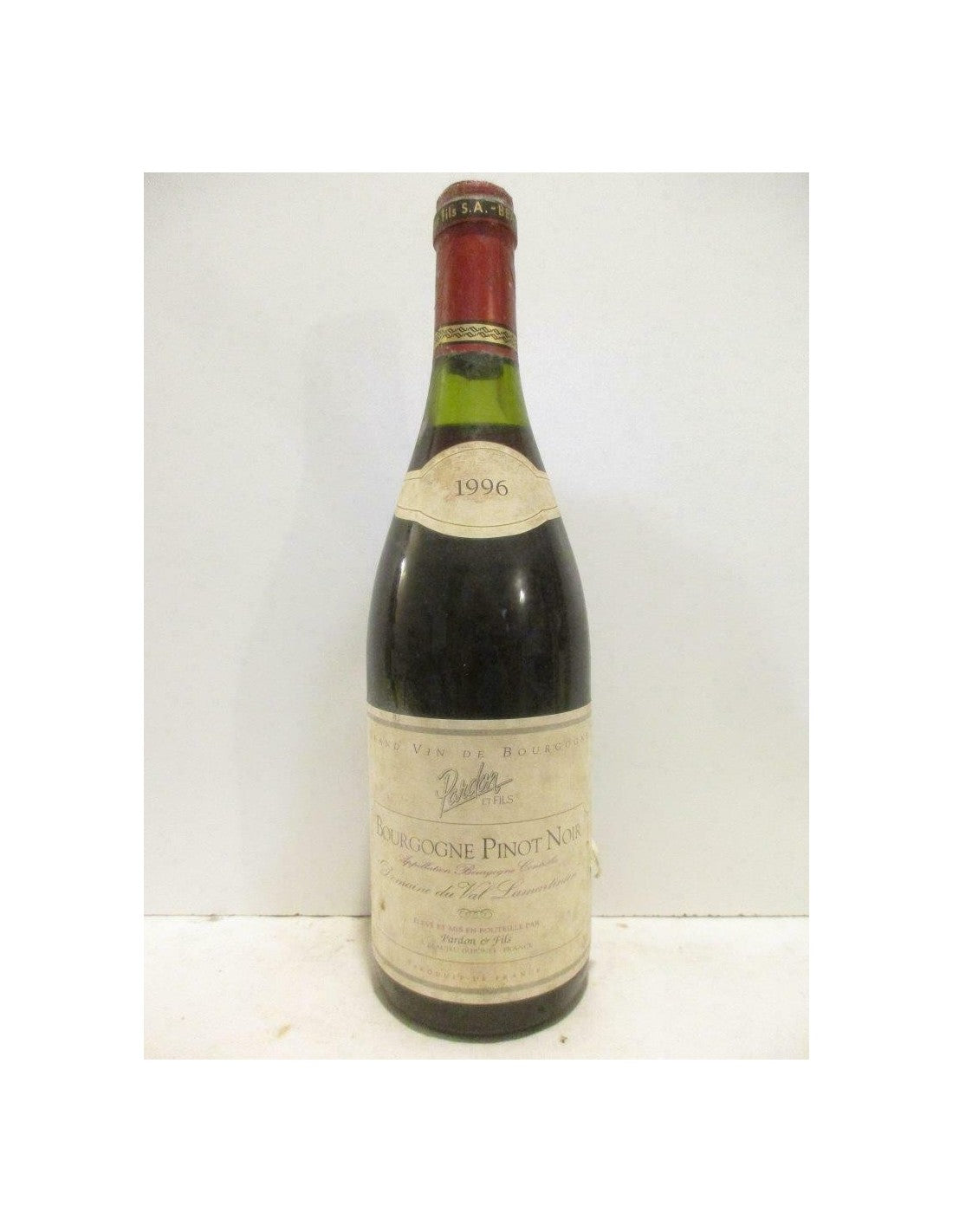 1996 - bourgogne - domaine du val lamartinien (b1) - rouge - bourgogne - Just Wines 